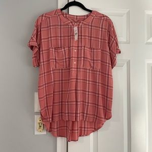 NWT loft short sleeve blouse